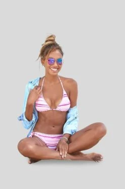 Venice Beach Triangel-Bikini, Mit Häkelkanten Am Cup Und Hose -Bikini Mode Geschaft 61b4da644e851e9bd55de8898ea2a6e1