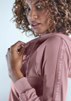 LASCANA ACTIVE Trainingsjacke, Mit Kapuze, Mit Logo Tape An Den Ärmeln -Bikini Mode Geschaft 629cdeb3c82b4ad7ea01171a286bd05c