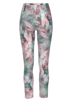 LASCANA ACTIVE Leggings, Mit Breitem Bündchen Und Blätterdruck -Bikini Mode Geschaft 6384882ff760be35dac8ea94496fface