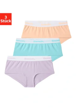 Bench. Panty, (Packung, 3 St.), Mit Logo-Webbund -Bikini Mode Geschaft 655fe0873ccde4fe3f99392051ef2771
