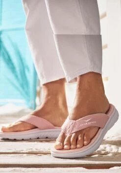 Venice Beach Badezehentrenner, Pantolette Ultraleicht Im Sportiven Look VEGAN -Bikini Mode Geschaft 65e62a6ee2e9510983ffb293245e64a7