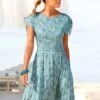 Vivance Jerseykleid, Mit Blümchendruck