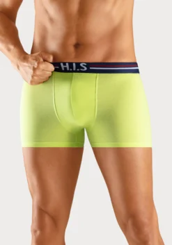 H.I.S Boxer, (Packung, 5 St.), Mit Streifen Und Markenlogo Im Bund -Bikini Mode Geschaft 67de0aca7563563d2d64b88970efce03