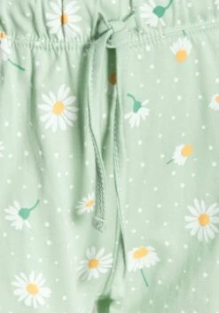 Vivance Dreams Pyjama, (2 Tlg., 1 Stück), Mit Gänseblümchen-Druck -Bikini Mode Geschaft 6819523280c9d0c74885d17f4fa991e8
