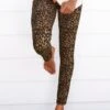 Buffalo Leggings, Mit Leoprint