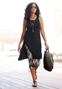 Beachtime Longtop, Mit Asymmetrischem Saum -Bikini Mode Geschaft 69274e843873aa11ff5901309afeb556