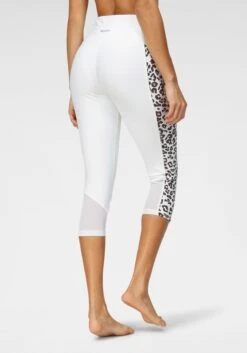 Bench. Caprileggings, Mit Leomuster Und Mesheinsatz -Bikini Mode Geschaft 6a802f5ef6d4de4d54ca719c59909938