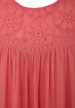 Buffalo Crepebluse, Mit Spitzeneinsatz -Bikini Mode Geschaft 6aa411c9b2fc04f393790eb36a7a8986