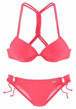 Buffalo Push-Up-Bikini, Mit Geflochtenem Rückendetail -Bikini Mode Geschaft 6ac550b5d42b611600d02a837b6ea4ef