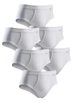 Clipper Exclusive Slip, (Packung, 6 St.), Mit Eingriff, Spürbar Weich Und Glatt - Feinripp -Bikini Mode Geschaft 6b02daf72bd07fa22b5d382792531d87