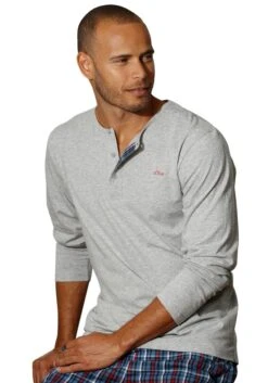 S.Oliver Pyjama, (2 Tlg., 1 Stück), In Langer Form Mit Knopfleiste 13 S.Oliver Pyjama, (2 Tlg., 1 Stück), In Langer Form Mit Knopfleiste -Bikini Mode Geschaft 6b7be0bbb7078adb037a36c636a48bbb