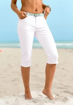 Beachtime 7/8-Caprijeans -Bikini Mode Geschaft 6bbf61da64a01db973548d4d1f818b59