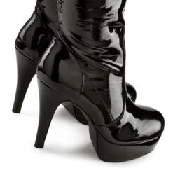 LASCANA Belle Affaire Overkneestiefel, Mit Plateau Und Lack-Optik -Bikini Mode Geschaft 6cf5194a685d929437133ee36261bb89