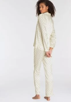 S.Oliver Pyjama, (2 Tlg., 1 Stück), Aus Gemustertem Satin -Bikini Mode Geschaft 6d56ec7f68ac5031e23372147aaa8629