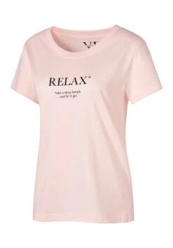 Vivance Dreams Pyjamaoberteil, Mit Statementdruck -Bikini Mode Geschaft 6e9f12a0f417ee11b7c3c4e326fa3939