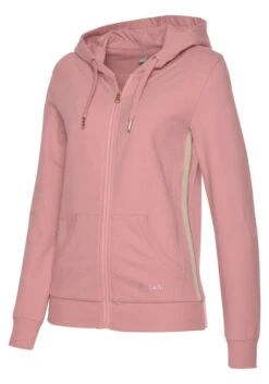 Bench. Kapuzensweatjacke, Mit Glitzer Streifen -Bikini Mode Geschaft 6f6a164d2b84bced0fafb0e16e4e6830