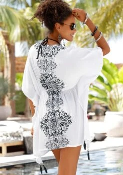 Buffalo Tunika, Aus Gekreppter Viskose -Bikini Mode Geschaft 6f7905ee3e1e59e9e697a0be7d968ecd