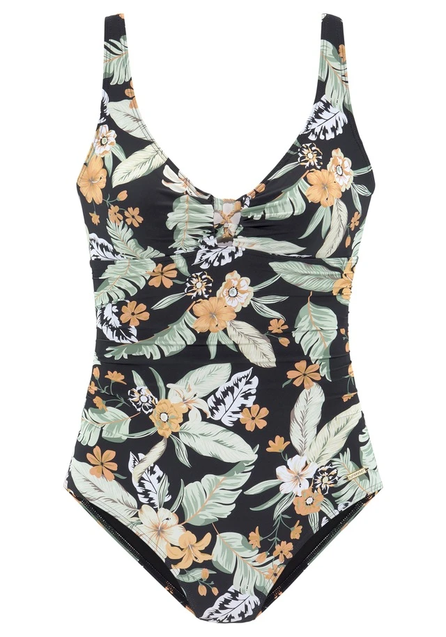 Sunseeker Badeanzug, Mit Zierschnürung 13 Sunseeker Badeanzug, Mit Zierschnürung – Bild 11