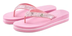 Venice Beach Badezehentrenner, Pantolette Ultraleicht Mit Glitzerband VEGAN -Bikini Mode Geschaft 712279b3e237536971152defaeb0f0e5