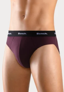 Bench. Slip, (Packung, 4 St.), Mit Kontrastfarbigem Webbündchen -Bikini Mode Geschaft 76ab02f15e31c182c975269c06e8ae94