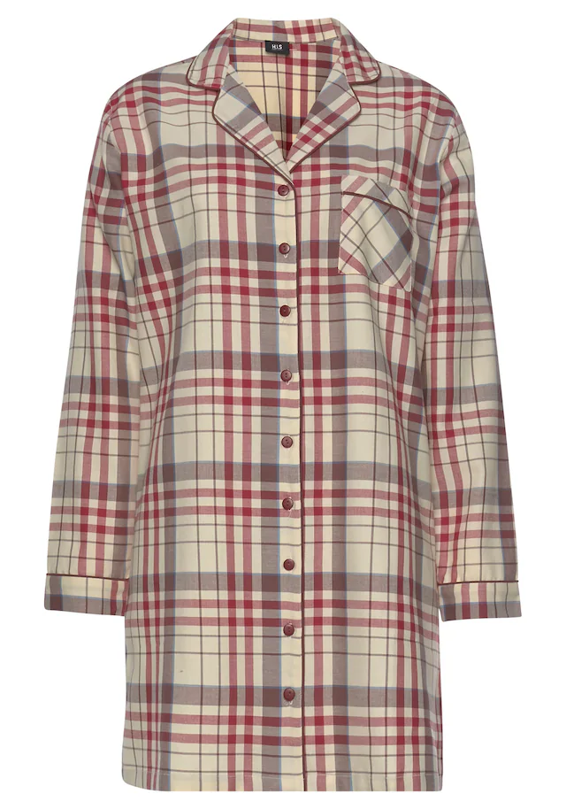 H.I.S Nachthemd, (1 Tlg.), Aus Flanell Im Karo-Design 11 H.I.S Nachthemd, (1 Tlg.), Aus Flanell Im Karo-Design – Bild 9