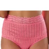 S.Oliver High-Waist-Slip, Aus Graphischer Spitze In Transparenter Optik