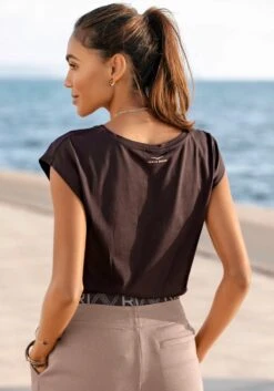 Venice Beach Kurzarmshirt, Mit Logodruck -Bikini Mode Geschaft 7948f596202a21e72b562cf2bde40e69