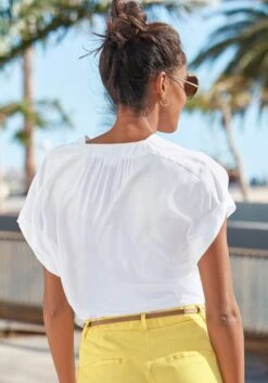 Vivance Kurzarmbluse, In Lockerem Schnitt -Bikini Mode Geschaft 7a13fbdc20353107f14599ed5143b794