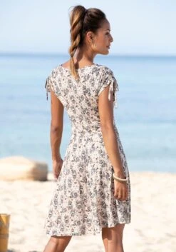 Vivance Jerseykleid, Mit Blümchendruck