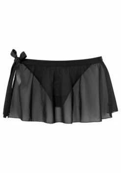 Petite Fleur Gold Stringrock, Aus Leicht Transparentem Netzmaterial -Bikini Mode Geschaft 7c1679e4c7ead08d31053b234bdbf12d