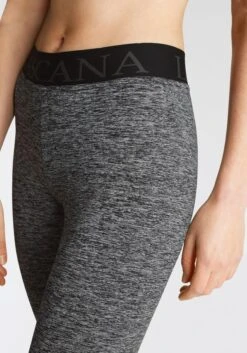 LASCANA ACTIVE Leggings, Meliert, Mit Elastischem Bund Und Darin Eingewebtem Schriftzug -Bikini Mode Geschaft 7c7d6765b1c7a0f97eea753c4d9a0f39