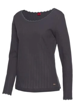 S.Oliver Pyjamaoberteil, Aus Pointellestrick -Bikini Mode Geschaft 7e82676535041ce5414e636210b4d63d