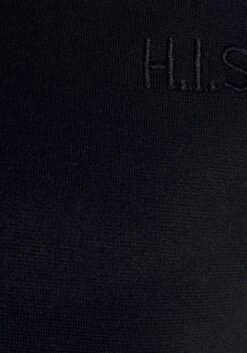 H.I.S Sweatshirt, Mit Geringelte Rippbündchen -Bikini Mode Geschaft 7fb103f38a901c6414be21ec69ec664f