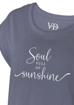 Vivance Dreams Nachthemd, Mit Sommer-Statementdruck -Bikini Mode Geschaft 80d3016325ad65362e2c6cfe0cb0a9f5