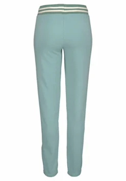 Bench. Relaxhose, Mit Gestreiftem Bund Und Glanzprint -Bikini Mode Geschaft 81f71e6a0c256de59b674500a8a41469