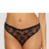 Petite Fleur Gold String-Ouvert, Rundherum Aus Transparenter Spitze -Bikini Mode Geschaft 86a2e103c5afda41b05237261e0ced64