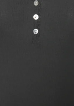 S.Oliver Langarmshirt, Aus Geripptem Stoff Mit Knopfleiste -Bikini Mode Geschaft 8767fc7e7c903003f3470061b3588b88