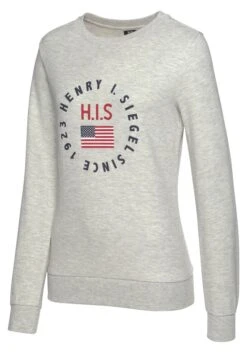 H.I.S Sweatshirt, Mit Logodruck -Bikini Mode Geschaft 87ebde67fa3c6b3208ca59e9486d8a8a