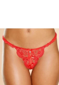 Petite Fleur Gold String-Ouvert, In Sexy Bändchen-Optik -Bikini Mode Geschaft 88153be9b21ac5b0da49076c3fe8d5e3
