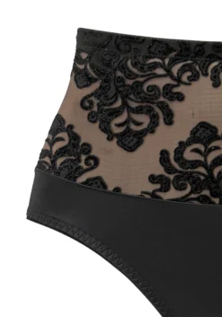 Nuance Taillenslip, Mit Flockprint -Bikini Mode Geschaft 89b7507784b69273ecba198188979669