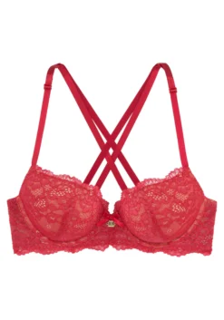JETTE Push-up-BH, Mit Raffinierten Trägern In Bänder-Optik, Sexy Dessous -Bikini Mode Geschaft 8b445c0d281bbec10990e0522162194c