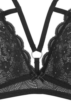 Petite Fleur Gold Set: Bralette-BH, (Set, 2 Tlg., Mit Tanga), Aus Floraler, Leicht Transparenter Spitze, Sexy Dessous -Bikini Mode Geschaft 8c15f9e6f800a9190f09239d231d451f