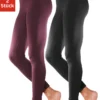 Vivance Active Leggings, (2er-Pack), Mit Gummibund