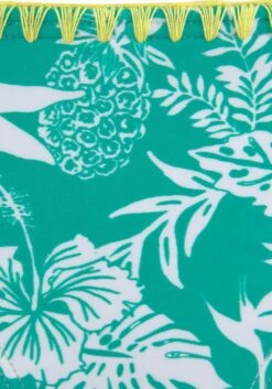 Venice Beach Bügel-Bandeau-Bikini, Mit Kontrasfarbener Häkelkante -Bikini Mode Geschaft 8d66f60345239b6b714cd3e8dd3cd304