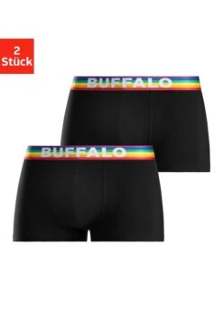 Buffalo Hipster »PRIDE«, (Packung, 2 St.), Mit Webbund In Regenbogenfarben