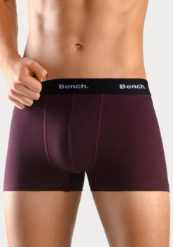 Bench. Boxer, (Packung, 4 St.), Mit Kontrastfarbigem Bund -Bikini Mode Geschaft 8e85efbe0f70e6986426f3e38de91c5a