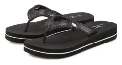 Venice Beach Badezehentrenner, Pantolette Ultraleicht Mit Glitzerband VEGAN -Bikini Mode Geschaft 8ffbaf285c4d32354ddc74ebce5fc943