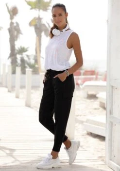 Venice Beach Jogginghose, Mit Seitlichen Taschen Am Bein -Bikini Mode Geschaft 91971f7ad26bc50765e4482360dda51b