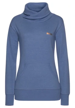 Bench. Sweatshirt, Mit Stehkragen In Layeroptik -Bikini Mode Geschaft 931848104f80444ab18121ba4cc850d3