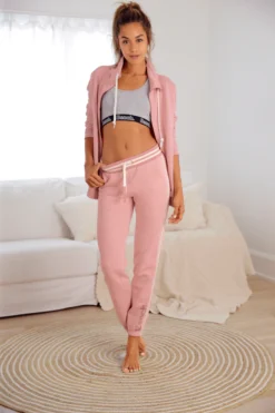 Bench. Relaxhose, Mit Gestreiftem Bund Und Glanzprint -Bikini Mode Geschaft 93dd424213a94a1475f4aab4af0d35c1